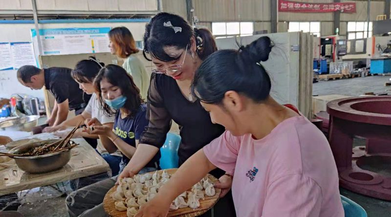 发财圈水饺，团队的滋味