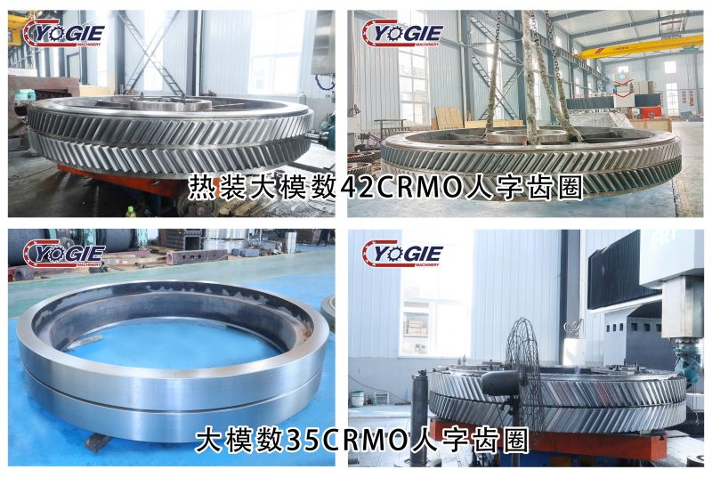 源源不休的人字齿圈加工I洛阳发财圈精工的产品质量与加工实力并存	